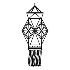 diwali lantern hanging icon