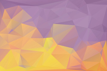 Geometric colorful low poly background with triangular polygons. Abstract design. 