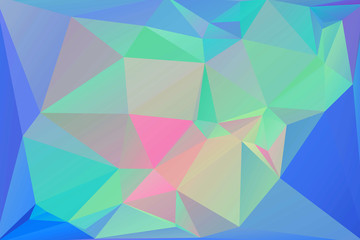 Geometric colorful low poly background with triangular polygons. Abstract design. 