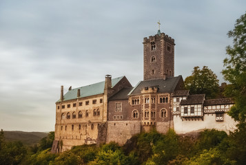 Fototapeta na wymiar Wartburg Eisenach, Thüringen