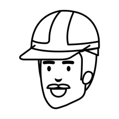 head builder constructor with helmet