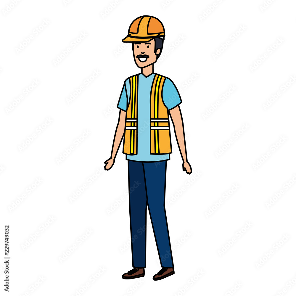 Poster builder constructor with helmet