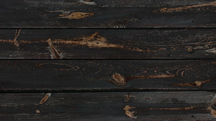 dark natural wooden surface table old desk texture background, wood planks grunge wall pattern top view