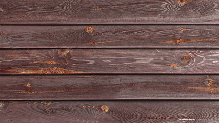 Fototapeta premium dark natural wooden surface old desk texture background, wood planks grunge wall pattern top view