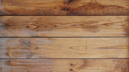 Obraz na płótnie Canvas light natural wooden surface old desk texture background, wood planks grunge wall pattern top view