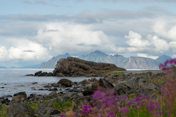 Berge auf den Lofoten
