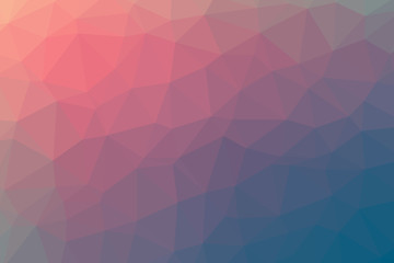 Geometric colorful low poly background with triangular polygons. Abstract design. 