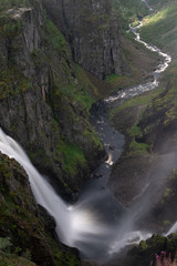 Fototapeta na wymiar Norway Waterfall
