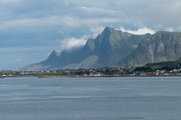 Berge auf den Lofoten