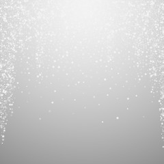 Amazing falling stars Christmas background. Subtle