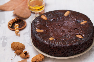 typical cake of Madeira, Portugal