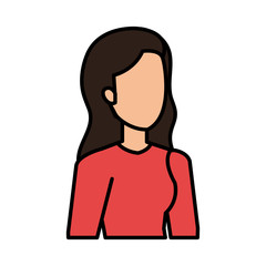 elegant businesswoman avatar character