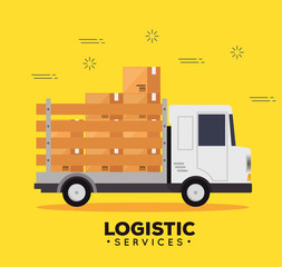 logistic services with truck