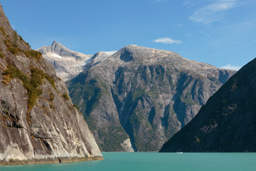 Obraz premium Tracy Arm fjord near Juneau Alaska