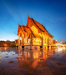 the temple in THAILAND Wat SU-Thud.