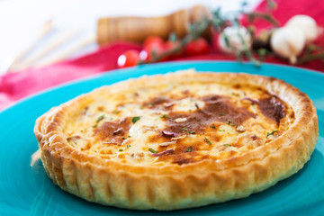 delicious scallops and vegetables pie