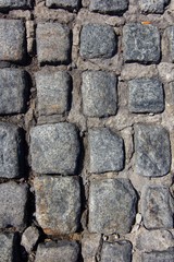 stone sidewalk