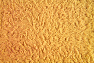 orange faserige fell beschaffenheit