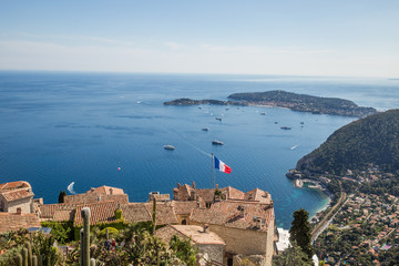 Visão panorâmica de Èze