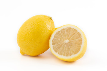 lemon isolated on white background