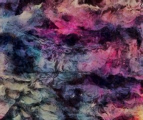 Naklejka premium Colorful fine art grunge texture. Abstract design background. Paint strokes on canvas. Old vintage style.
