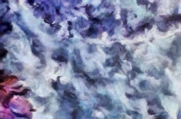 Colorful fine art grunge texture. Abstract design background. Paint strokes on canvas. Old vintage style.