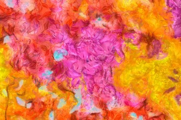 Colorful fine art grunge texture. Abstract design background. Paint strokes on canvas. Old vintage style.