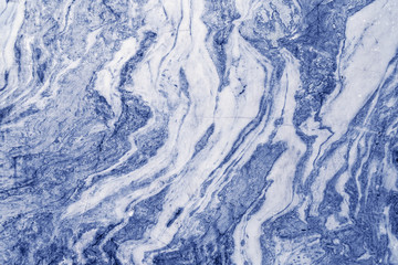 Natural blue marble texture. Natural pattern for background.