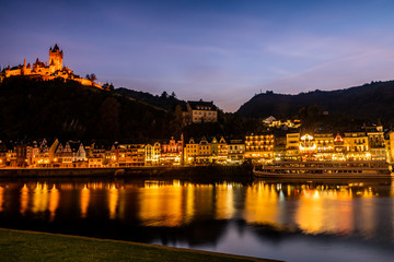 Blaue Stunde in Cochem