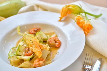 zucchini flower paste