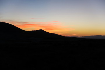 Coucher de soleil, Espagne, Andalousie