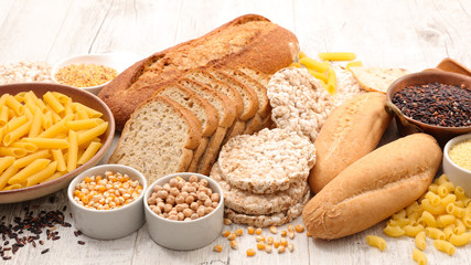 selection of food gluten free