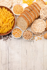selection of food gluten free