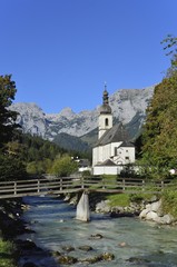 Pfarrkirche St.Sebastian in Ramsau, Berchtesgaden