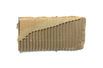 Torn paper background, empty space for text.