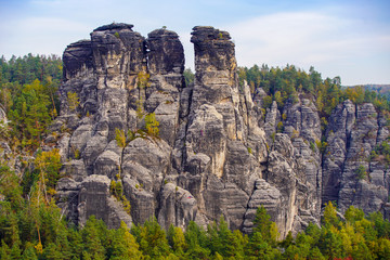 Basteigebiet in der Sächsichen Schweiz