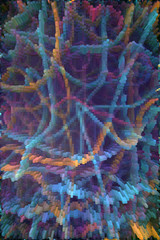 vibrant dynamic cubes and vivid background for interesting and creative ideas. Suitable for web, print, wallpapers.