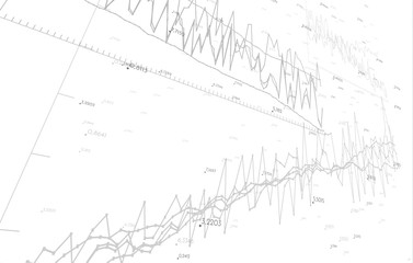 Vector economy graphs on white background. EPS10.