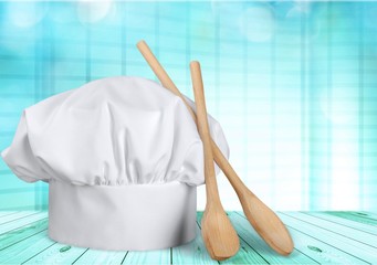 Chef Hat with Wooden Spoons