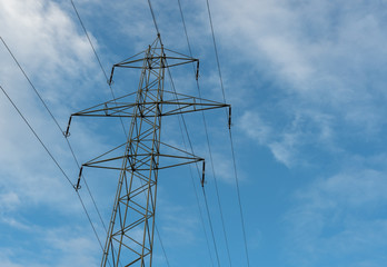 Hochspannungsleitung für erneuerbare Energie