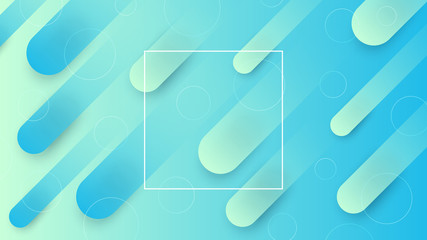 Minimal vivid colors geometric background.