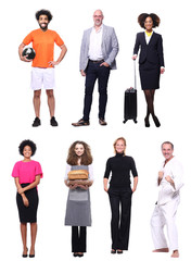 Obraz premium Group of people with different professions