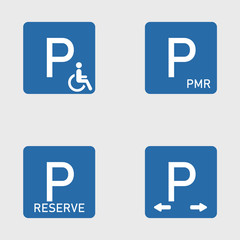 Parking handicap&eacute;