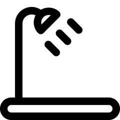 Hotel bathroom shower