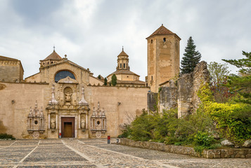 Fototapeta na wymiar Poblet Monastery, Spain
