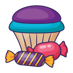 sweet cupcake design