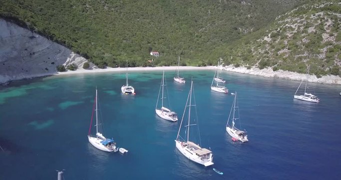 Yacht trip in Greece 