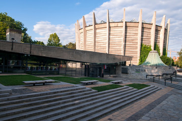 The Panorama of the Battle of Raclawicka, Wroclaw, Poland.