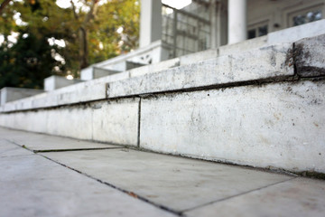 Grey vintage marble ladder