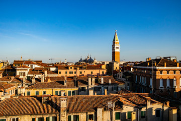 Obraz premium View on roofs in Venice, Veneto - Italy